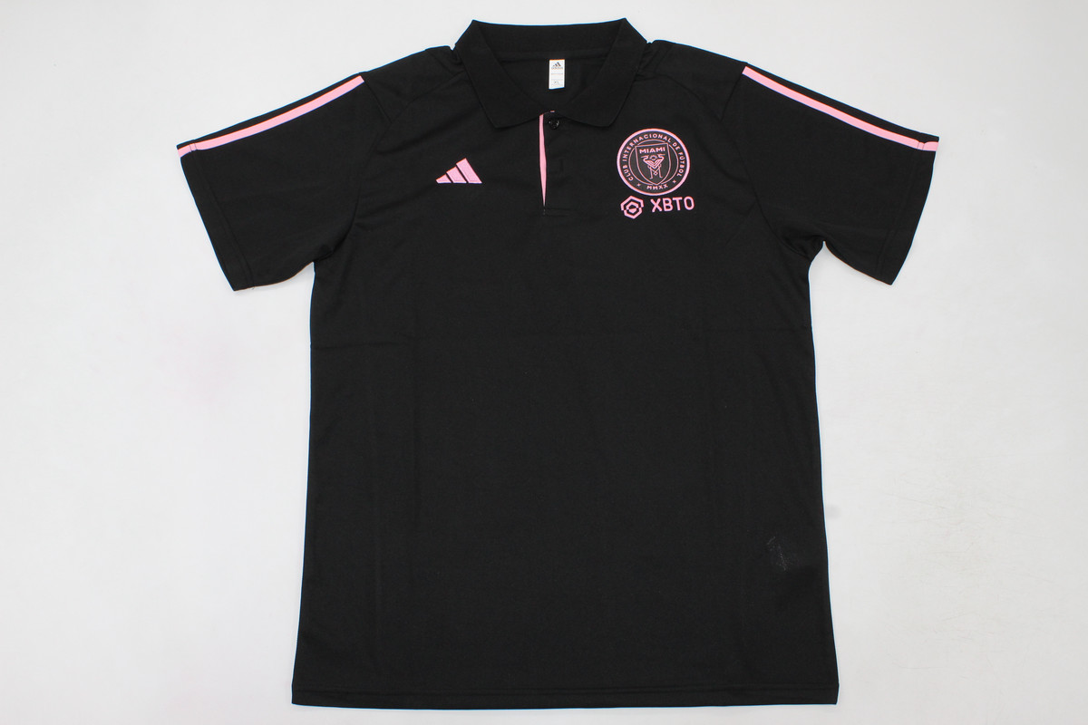 AAA Quality Inter Miami 23/24 Black Polo Shirts